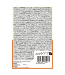Back of Churu Skin & Coat Chicken variety, 20 tubes pack.
