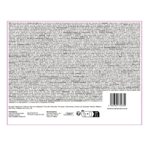 Back of Ciao STEW Chicken Variety, 24 tubes pack