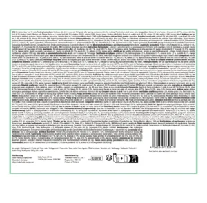 Back of Ciao STEW Chicken and Seafood Variety, 24 tubes pack