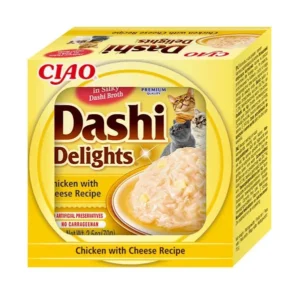 Back of Dashi Delights Chicken with Cheese Recipe