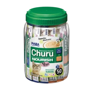 Front packaging of Nourish Tuna & Chicken Recipe